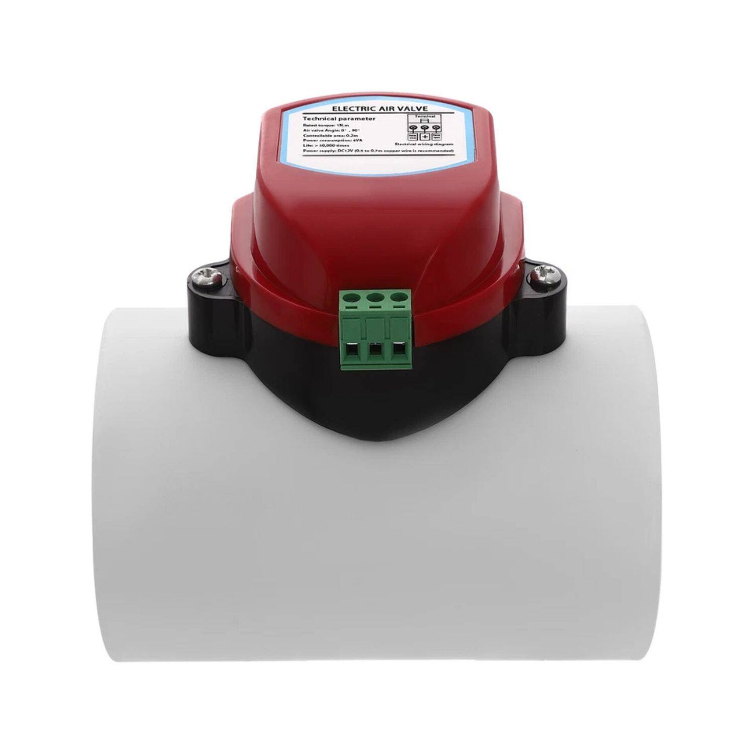 ELECTRIC AIR VALVE

Technicmec Meter
Technicmec
Model: 100
Connection: 1/2" NPT
Voltage: 24V DC
Current: 0.04A max
Power: 0.96W max
Electrical wiring diagram

ELECTRIC AIR VALVE
Electrical wiring diagram