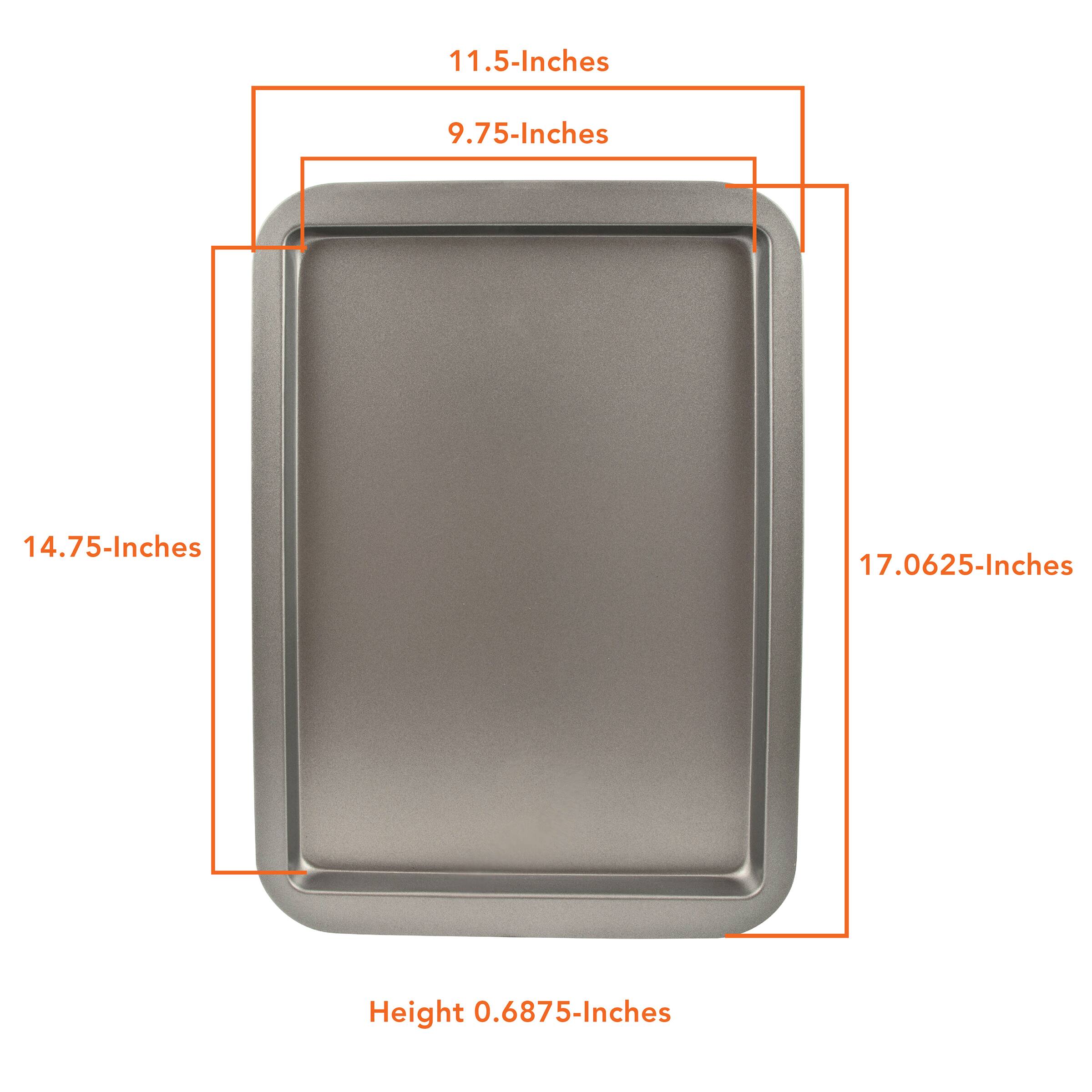 Length: 17.0625-Inches
Width: 14.75-Inches
Height: 0.6875-Inches
Depth: 11.5-Inches
Height: 9.75-Inches