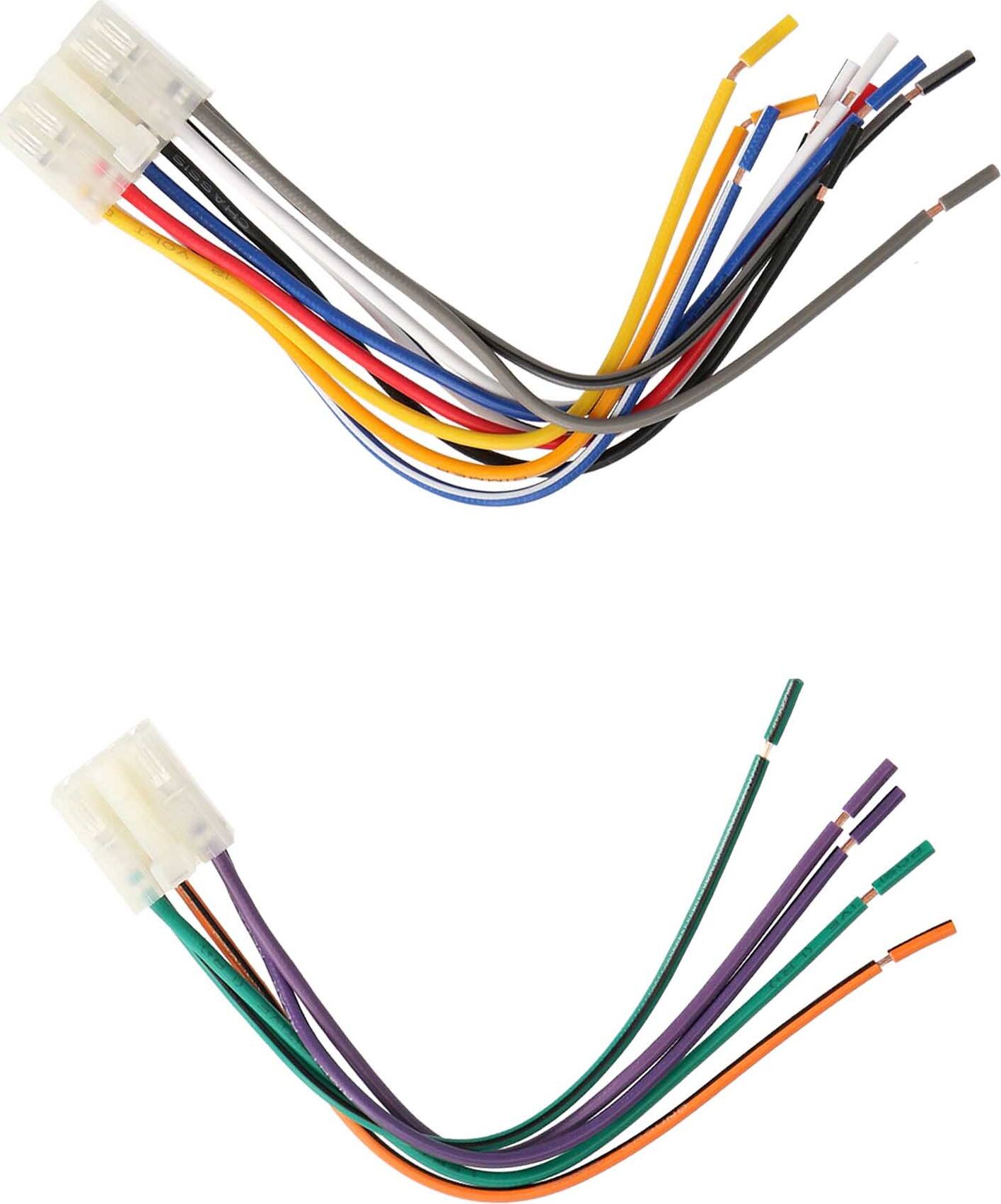 Front. Metra - Wiring harness for 1987-2022 Toyota, Scion, and Subaru Vehicles - Multi.