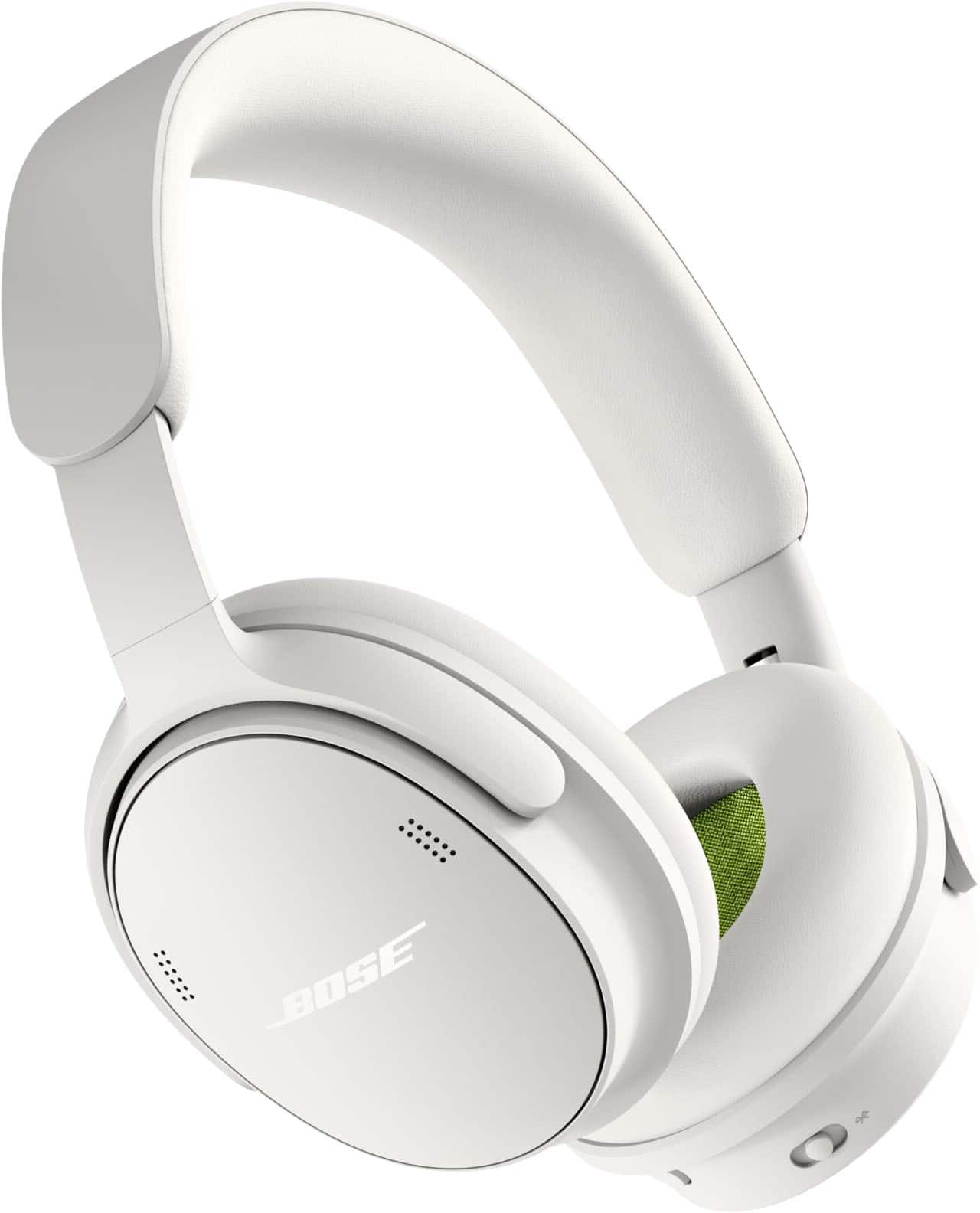 Front. Bose - Bose QuietComfort Headphones (2nd Gen) - Wireless, Over Ear, Active Noise Cancelling, Immersive Audio, USB-C Charging - White Smoke.