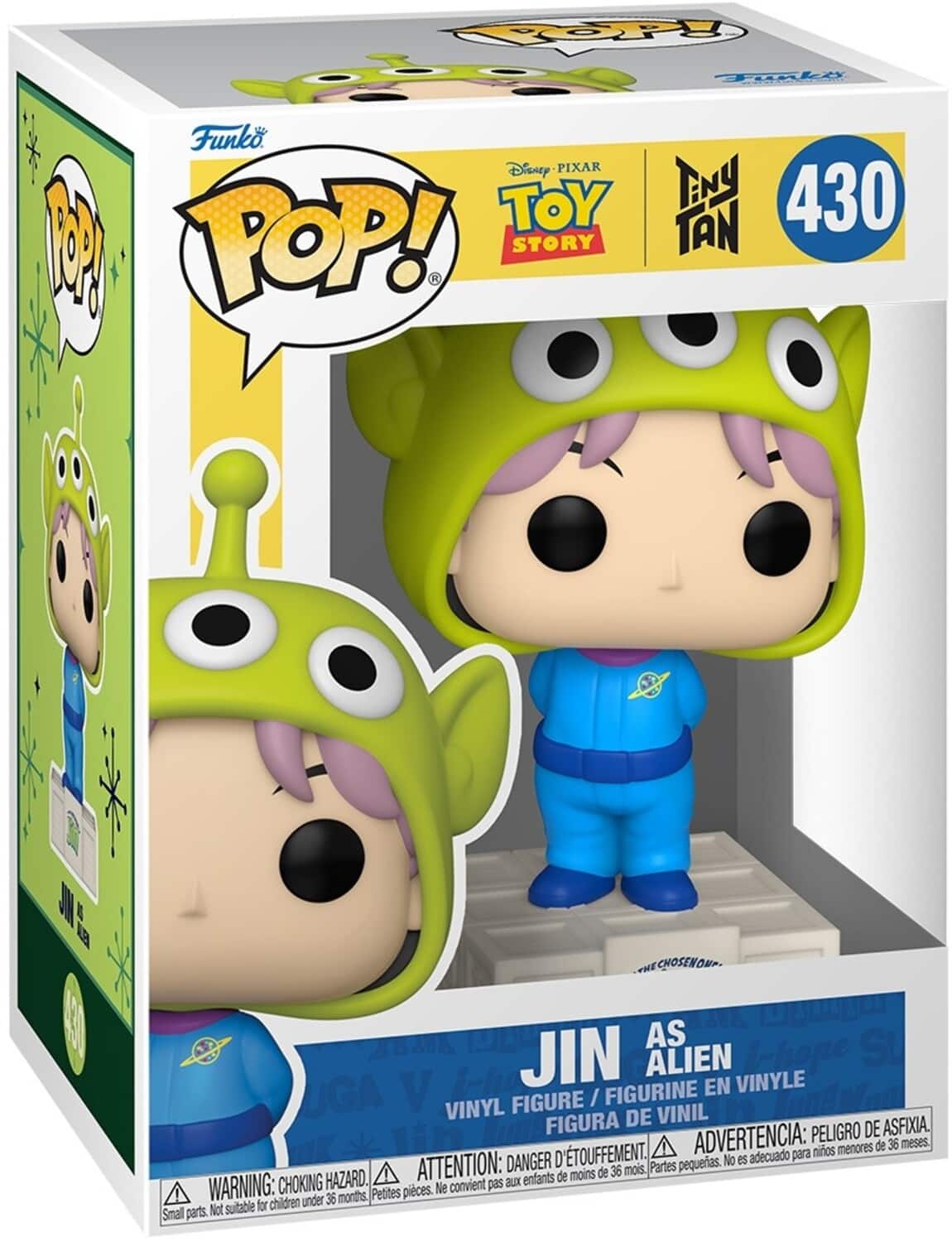 Funko POP! Rocks: BTS Toy Story x Tiny TAN Jin As Alien