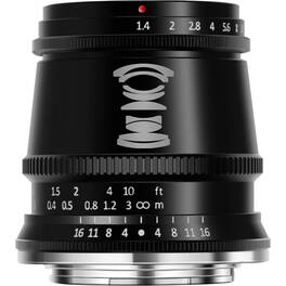 TTArtisan - 17mm f/1.4 Lens for Nikon Z, Black