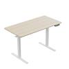 Front. HUANUO - Extra Large Adjustable Standing Desk - 63″ x 28″ - Natural.