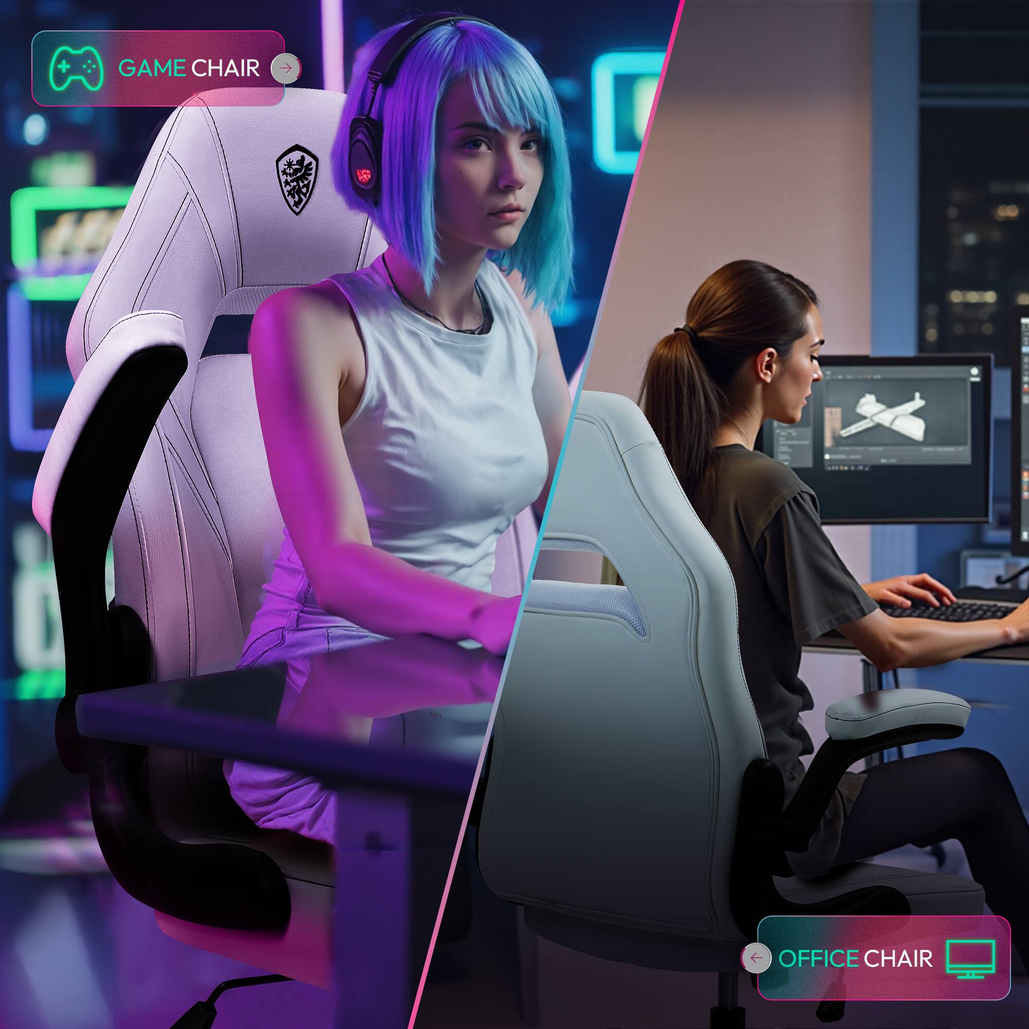 GAME CHAIR  
OFFICE CHAIR