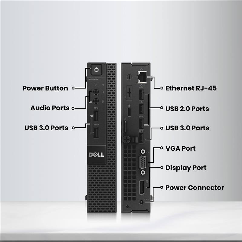 Dell Refurbished Excellent OptiPlex 3020 Tiny Desktop Computer PC