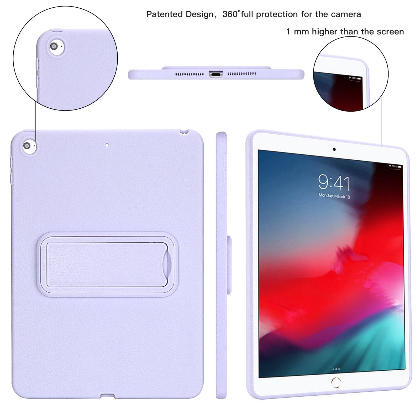 Dteck Shockproof Case for Apple iPad (6th Generation) 9.7