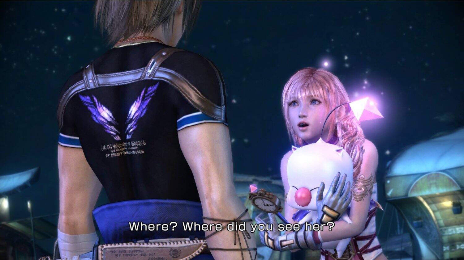 Where? Where did you see her?