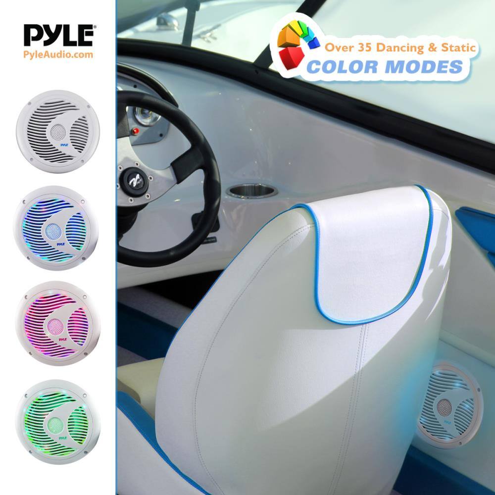 PYLE  
PyleAudio.com  

Over 35 Dancing & Static COLOR MODES