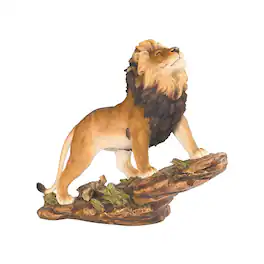 FC Design - 16"W Lion Walking Figurine Statue Office Desk Tabletop Home Decor Gift - Multi-Color