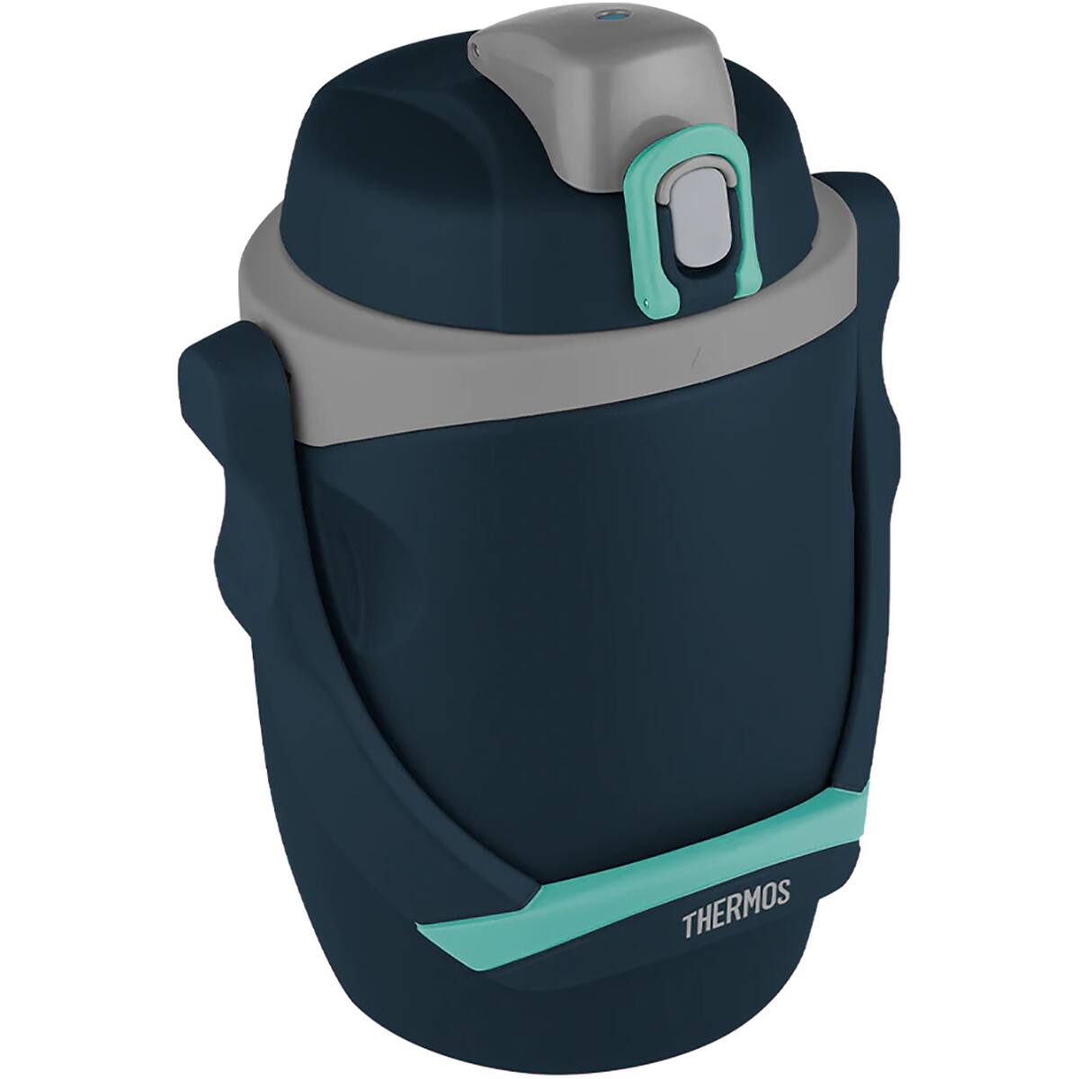 Alt View 1. Thermos - Thermos 64 oz. Foam Insulated Flip-Up Lid Water Bottle with Handle - Navy - Navy.