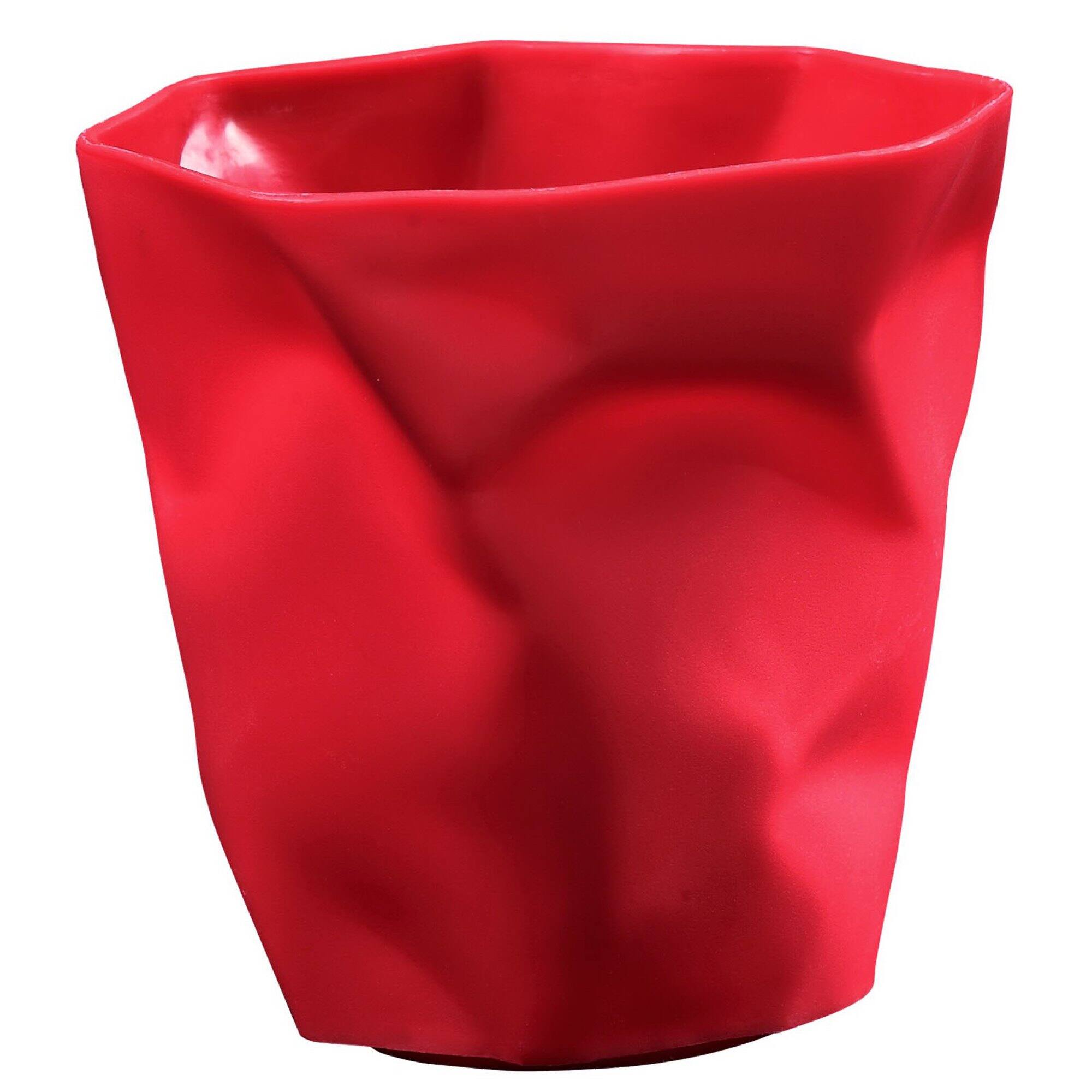Angle. Modway - Lava Pencil Holder by Modway - Red.