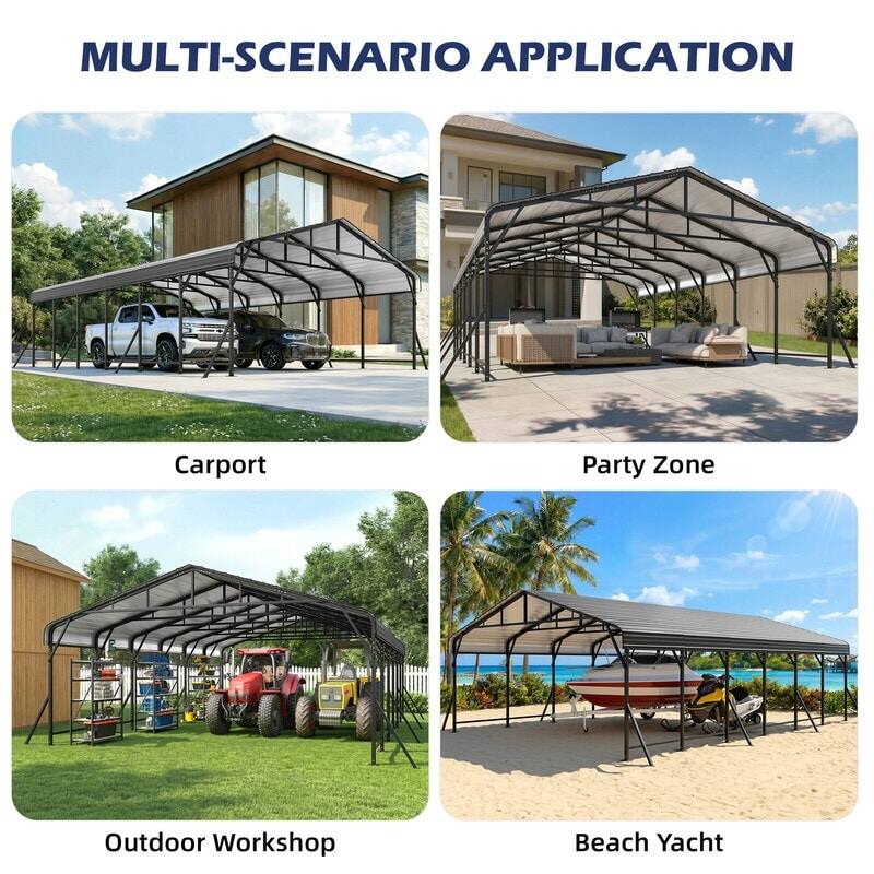 MULTI-SCENARIO APPLICATION

- Carport
- Party Zone
- Outdoor Workshop
- Beach Yacht