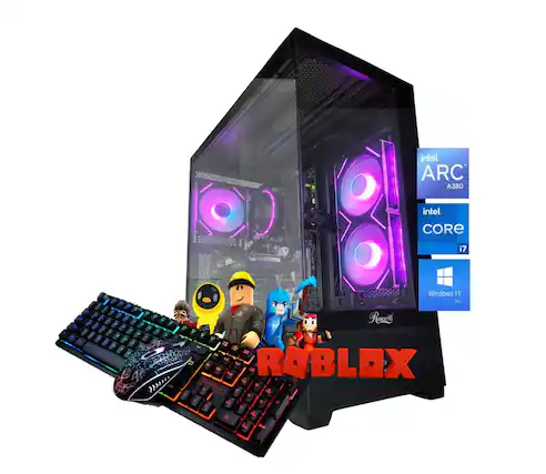 intel ARC A380
intel CORE i7
Windows 11 Pro
ROBLOX