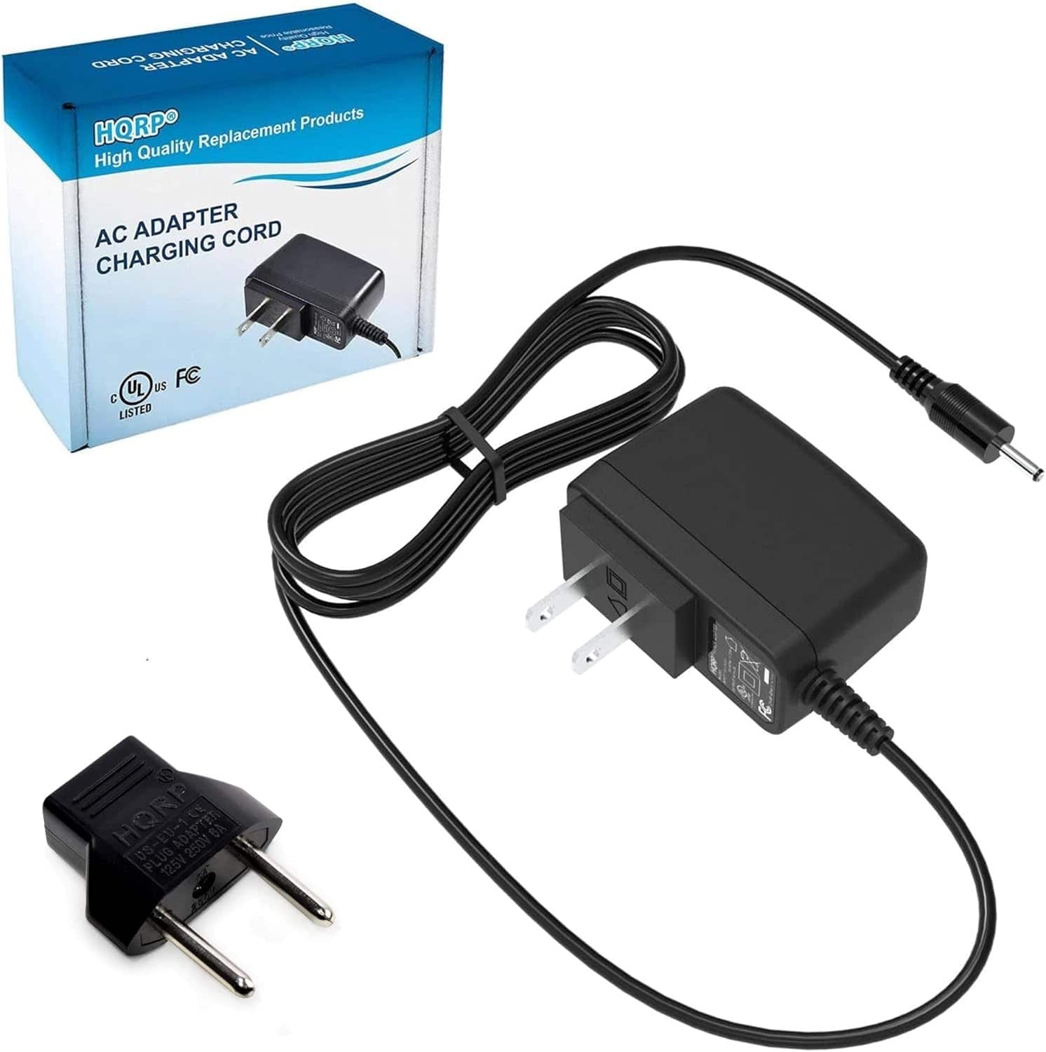 HQRP - AC Adapter for Curtis Proscan PLT7044K PLT7035 PLT7033D PLT8031 LT7033 LT8088 LT7035B LT8036 PLT7033D Tablet