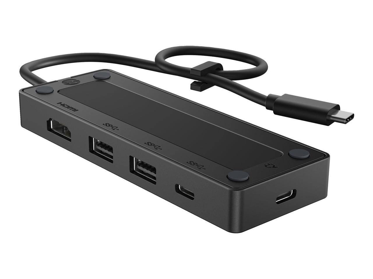 Alt View 10. HP - HP USB-C Travel Hub G3 (86S97UT).