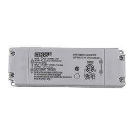 HQRP - 12V DC 3A 36W LED Driver Power Supply, 100-240V AC Input, Terminal Block, ETL Listed - White