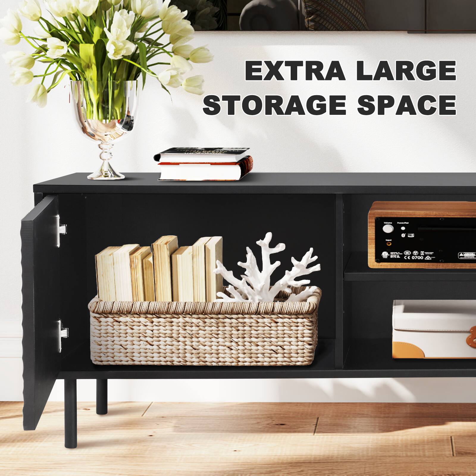 EXTRA LARGE STORAGE SPACE