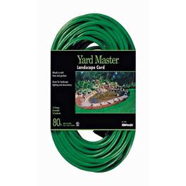 Woods - Yard Master Outdoor 80 ft. L Extension Cord 16/3 - Green
