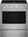 Front. KitchenAid - 5.0 Cu. Ft. Slide-In Gas True Convection Range with Self Clean, Steam Clean, and 2-in-1 Burner - Fingerprint Resistant Stainless Steel.