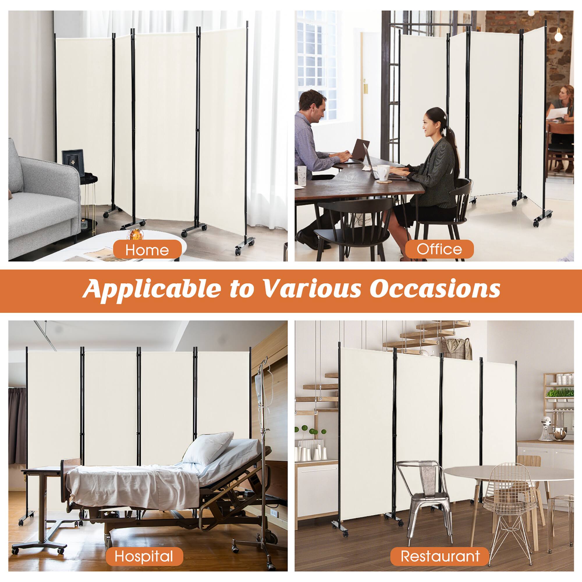 Home  
Office  
Applicable to Various Occasions  
Hospital  
Restaurant