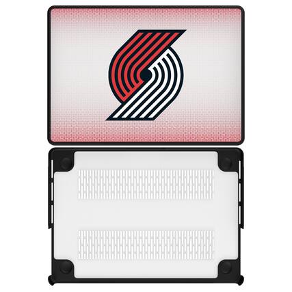 Front. Keyscaper - Portland Trail Blazers Linen MacBook Case - Multicolor.