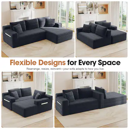 Flexible Designs for Every Space
Rearrange, resize, reinvent—your sofa adapts to how you live.