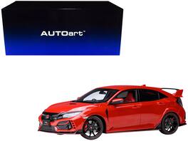 2021 Honda Civic Type R (FK8) RHD (Right Hand Drive) 1/18 Model Car by Autoart - Flame Red
