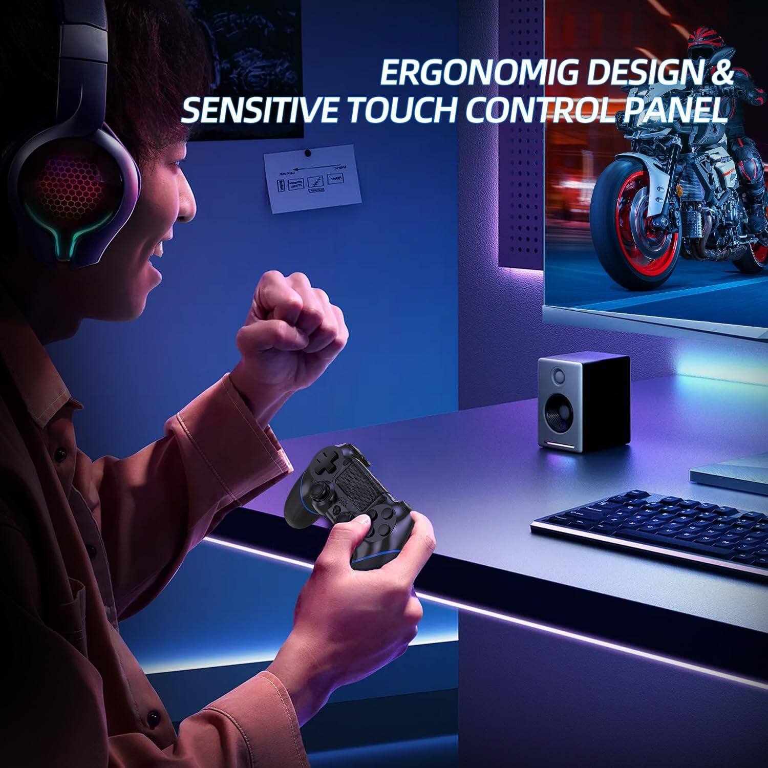 ERGONOMIC DESIGN & SENSITIVE TOUCH CONTROL PANEL