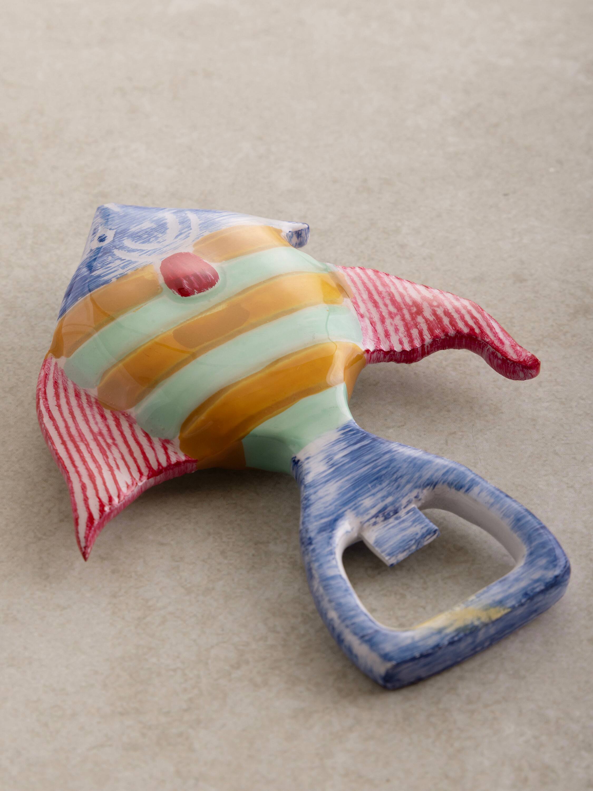Left. GAURI KOHLI - Sparky Bottle Opener - Multicolored.