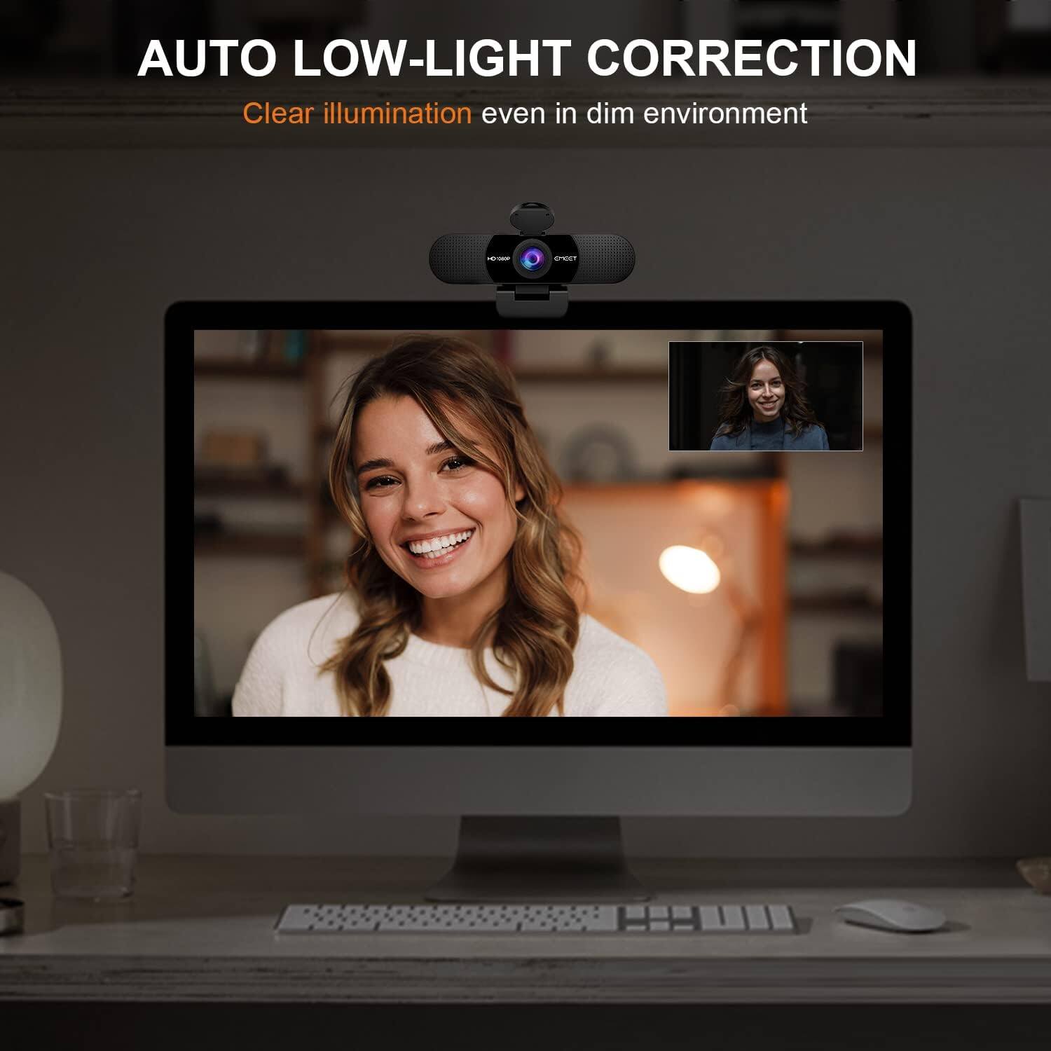 AUTO LOW-LIGHT CORRECTION
Clear illumination even in dim environment