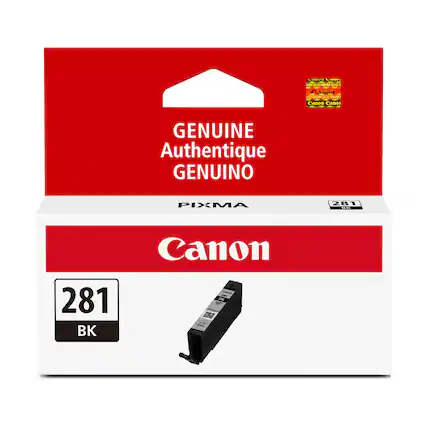 Canon PIXMA 281 BK - Genuine Authentique GENUINO