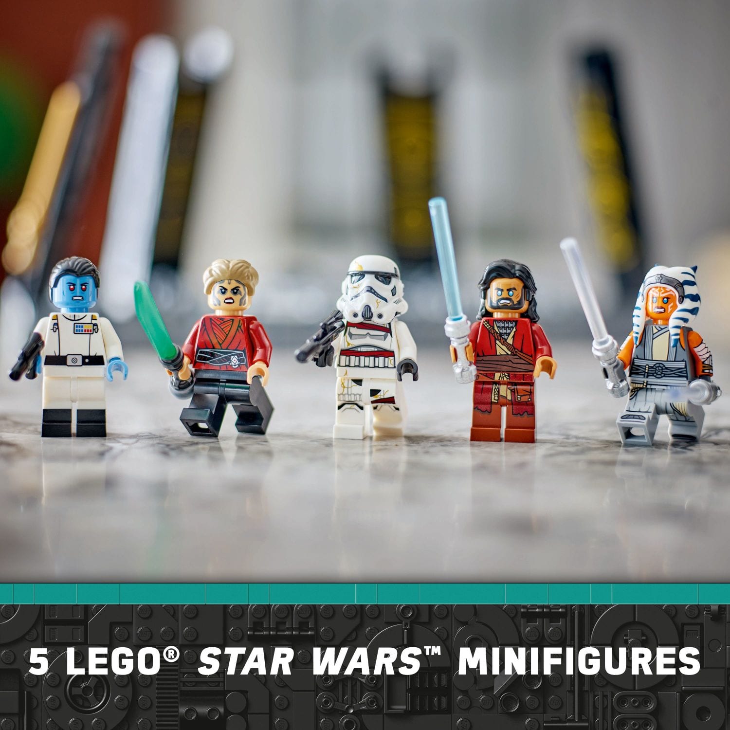 5 LEGO Star Wars Minifigures