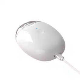 Cluzine - Rechargeable Electric Nail Clipper, 3 Speeds, LED Light, Low Noise for Family Use