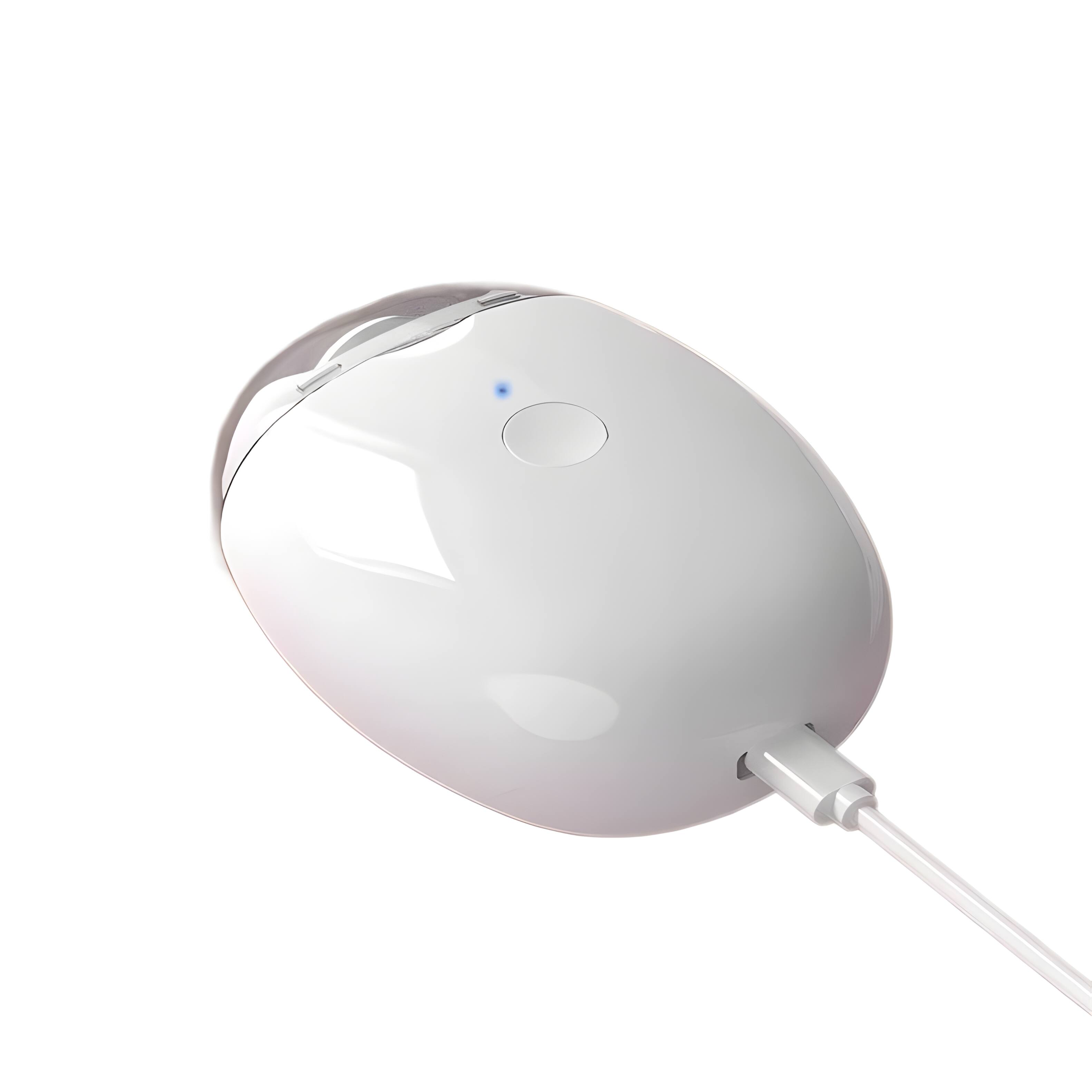 Front. Cluzine - Rechargeable Electric Nail Clipper, 3 Speeds, LED Light, Low Noise for Family Use.