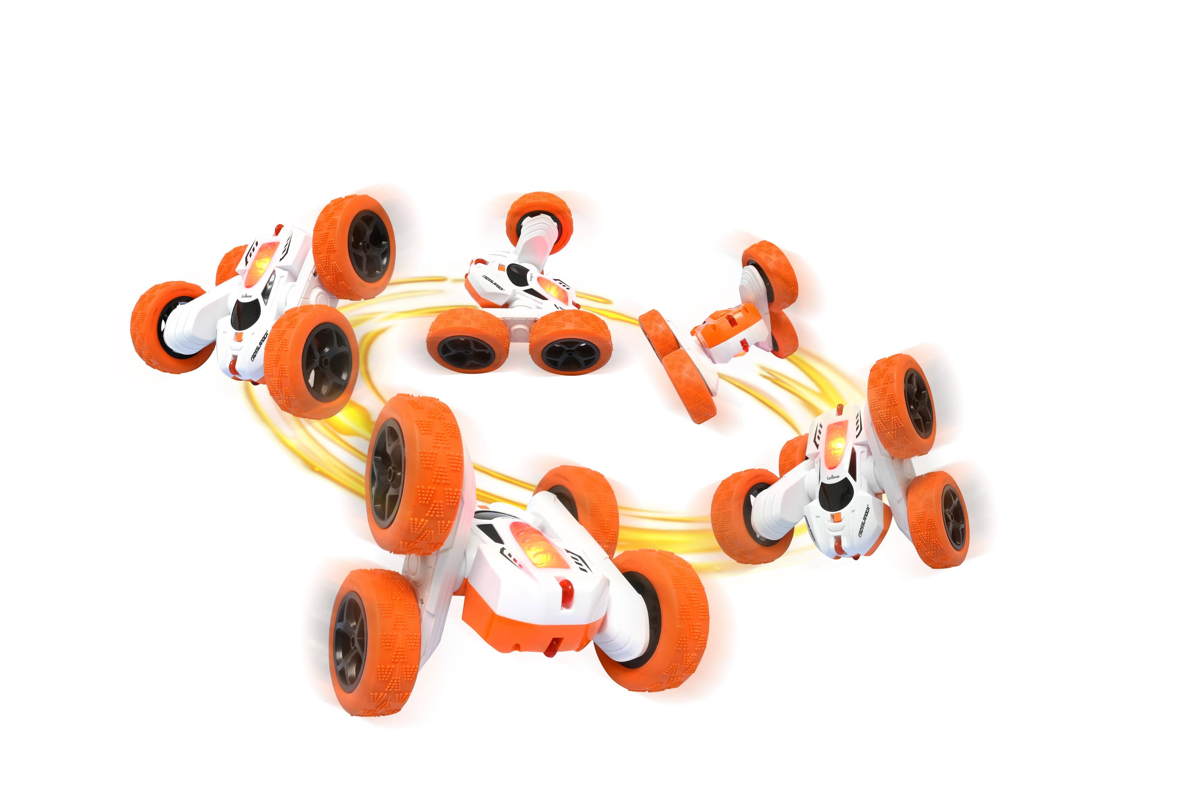 Alt View 3. Lexibook - Crosslander RC Stunt Car Rechargeable with Lights & Wrist Control.
