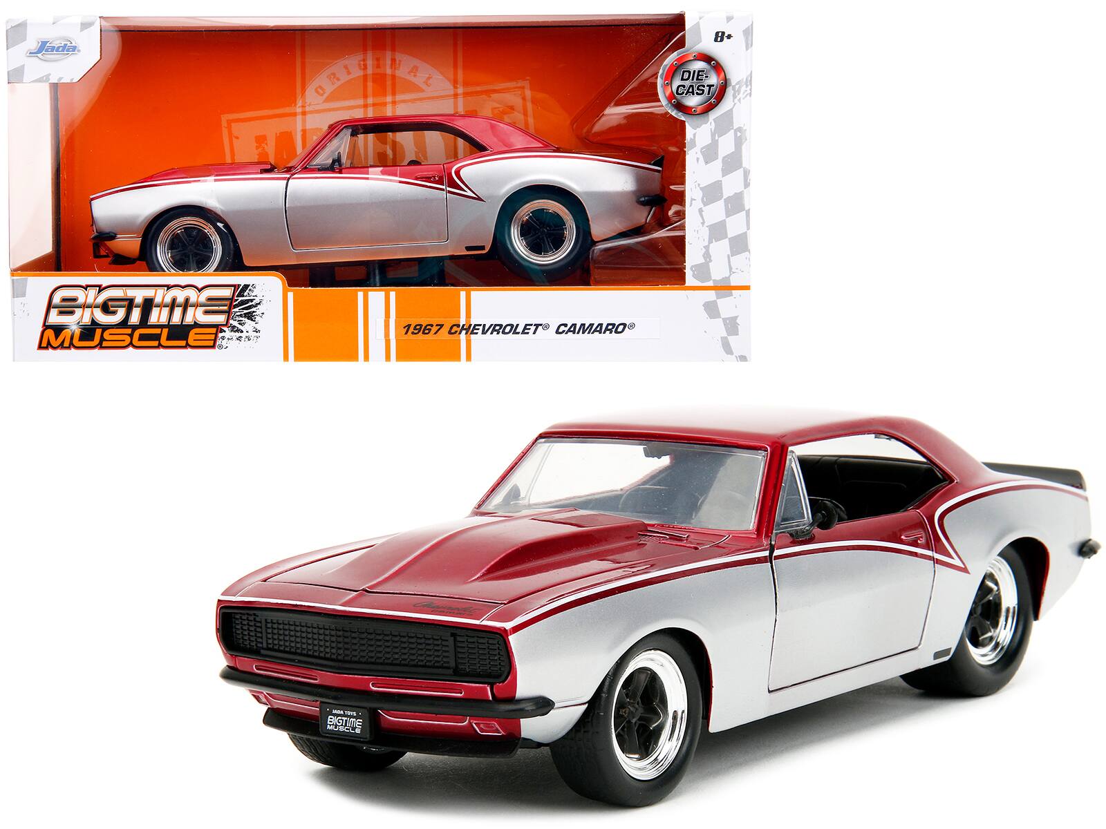 Jada Originals  
DIE-CAST  
BIGTIME MUSCLE  
1967 CHEVROLET® CAMARO®