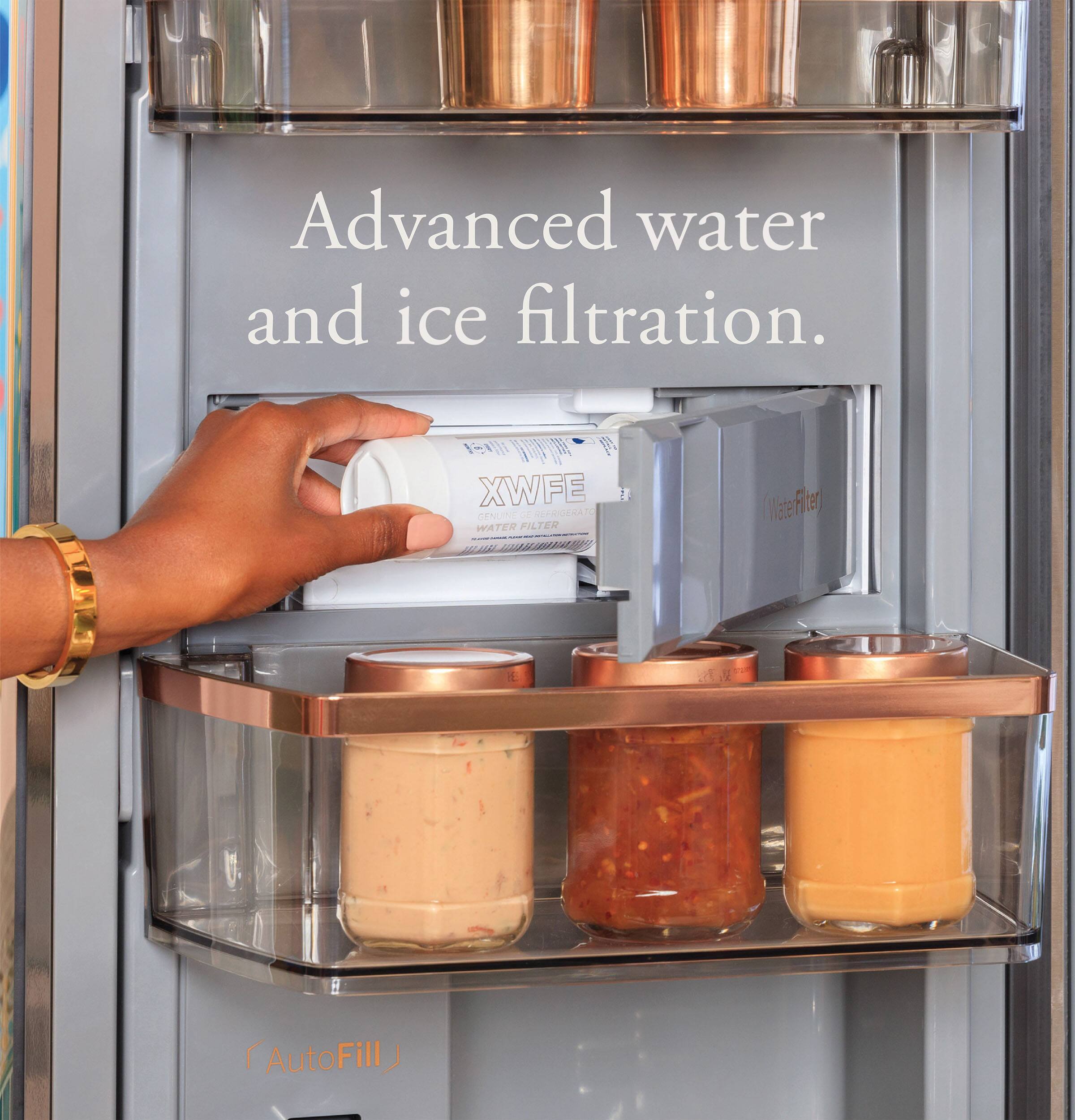 Advanced water and ice filtration. XWFE CO2ENATO - N WATER strid FILTER CA00 aterfFiter R AutoFill