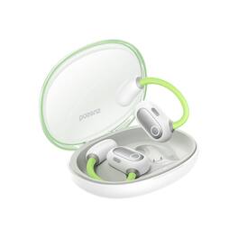 Baseus - Eli Sport 1 Open-Ear Headphones, True Wireless, Bluetooth 5.3 - Green