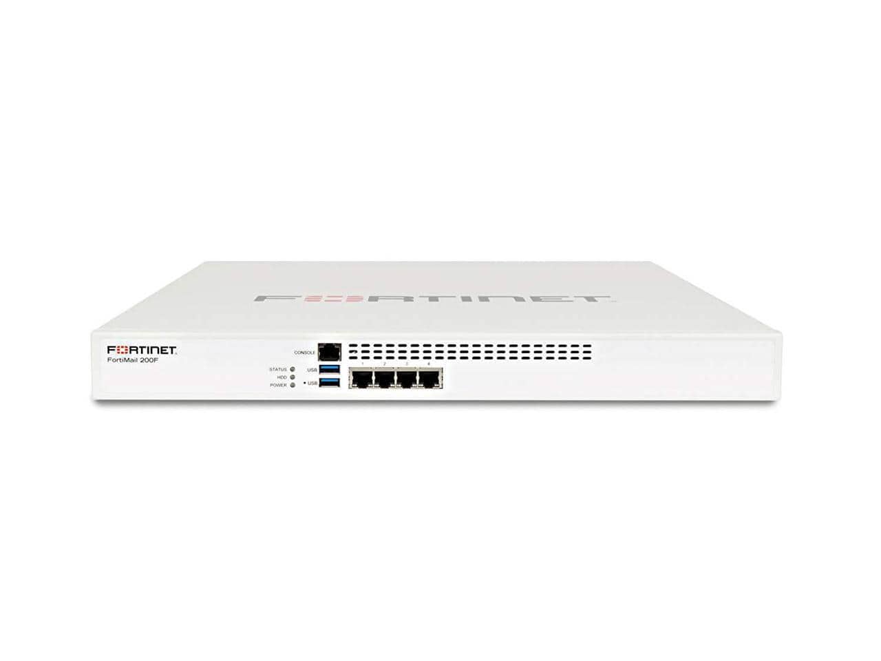 Fortinet - FortiMail Email Security Appliance - 4 x 10/100/1000 ports, 1 x 1TB HDD | FML-200F