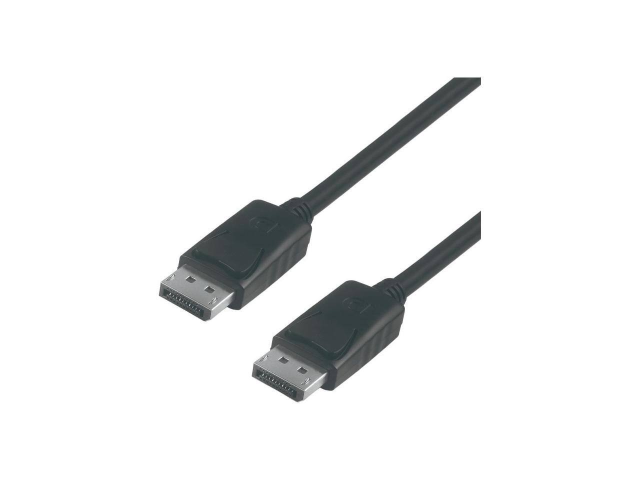 Alt View 2. Visiontek - VisionTek 901211 DisplayPort to DisplayPort 2M Cable (M/M) - Black.