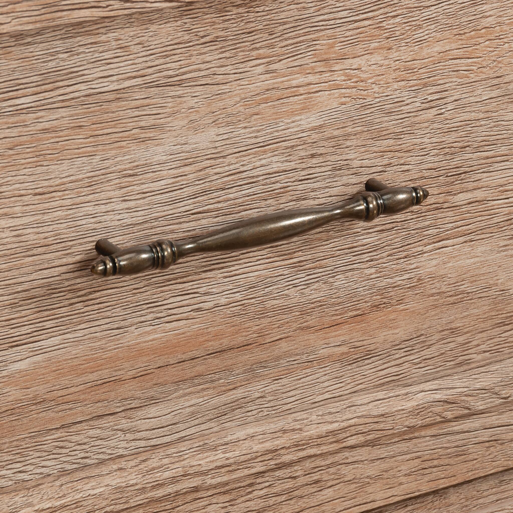 Alt View 2. TinyHomie - Credenza Brown finish.