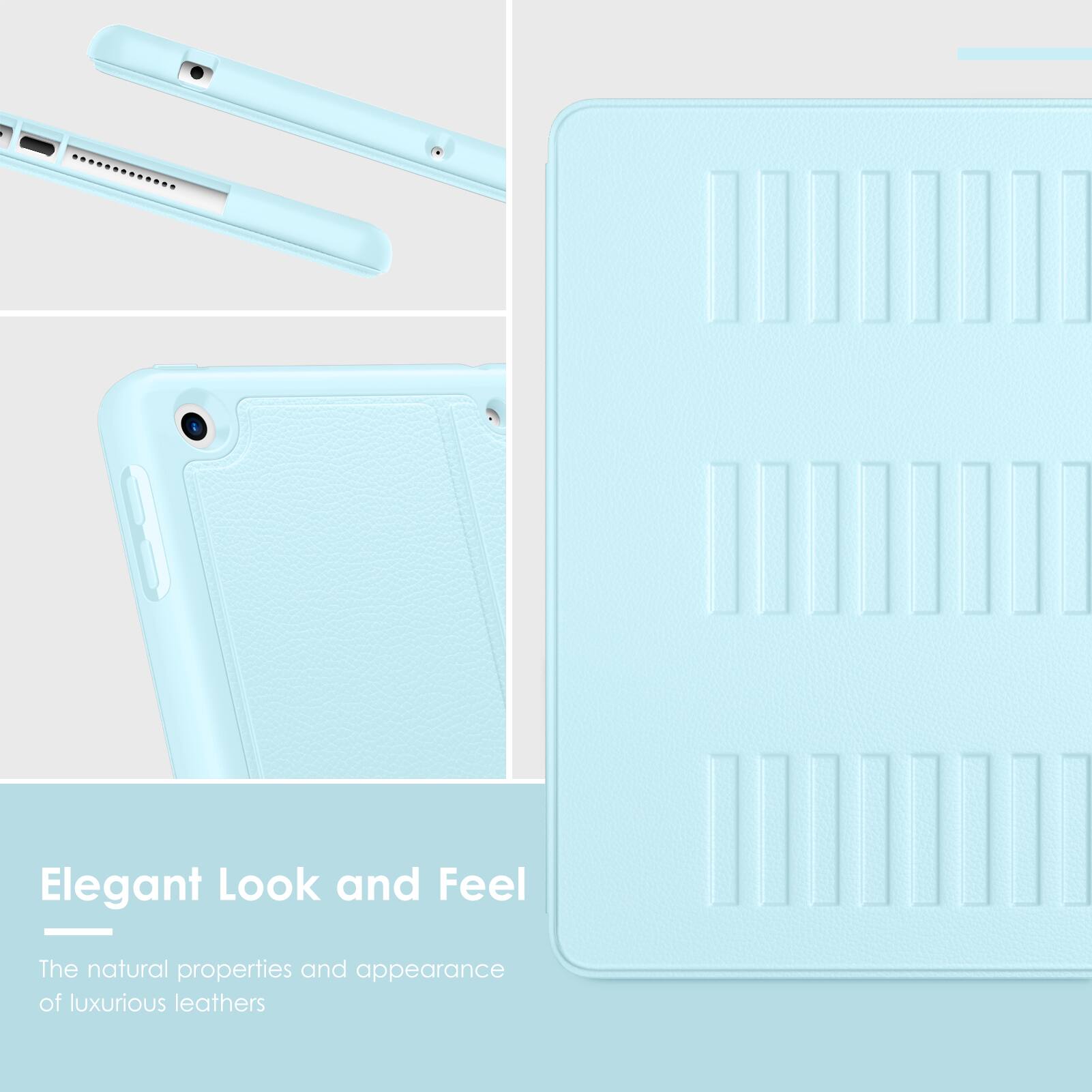 Elegant Look and Feel
The natural properties and appearance of luxurious leathers