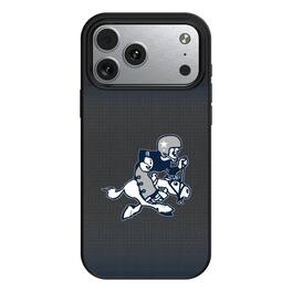 Keyscaper - NFL - Dallas Cowboys Linen Logo iPhone Magnetic Bump Case - 15 - Black