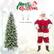 Merry Christmas 6 ft Christmas Tree 1 pair of gloves 16"