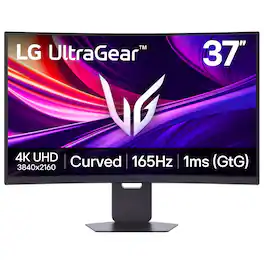 LG - UltraGear 37" VA 165Hz, 1ms, Monitor FreeSync Premium Pro Gaming Monitor with DisplayHDR 600 (HDMI, DP, USB-C) - Silver