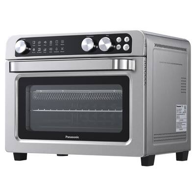 Panasonic FlashXpress 1 Cu. Ft. Toaster Oven with Air Fryer Silver Panasonic FlashXpress 1 Cu. Ft. Toaster Oven with Air Fryer Silver