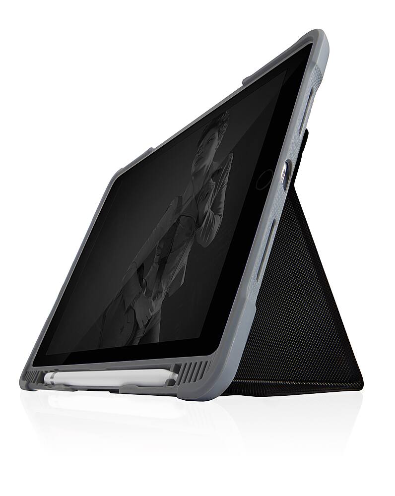Alt View 12. STM - Dux Plus Duo iPad 9th/8th/7th Gen - Black.