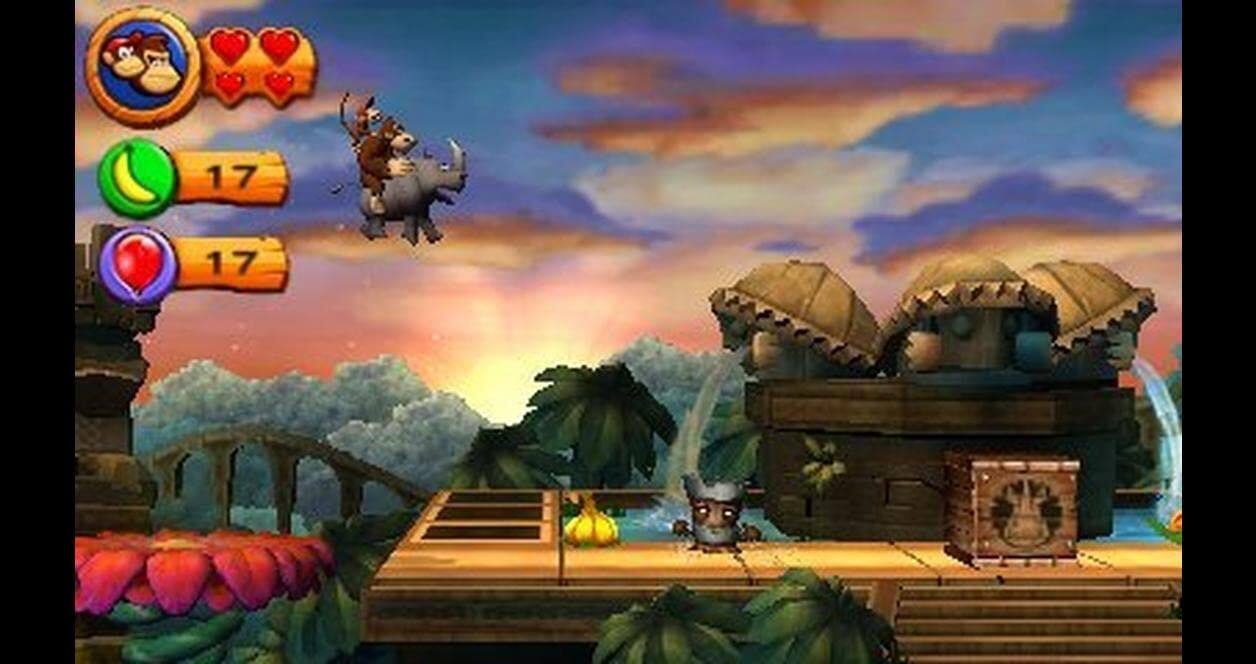 Back. Nintendo - Nintendo 3DS Donkey Kong Country Returns 3D - World Edition.