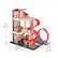 The text on the image is grouped and corrected as follows:
1. 4 2 59cm 23.2" 1 & G : 50cm 19.7" 40cm 15.7"
This text describes the dimensions of the toy, with the first number representing the height in centimeters, the second number representing the width in centimeters, and the third number representing the length in centimeters. The fourth number represents the width in inches, and the fifth number represents the length in inches.