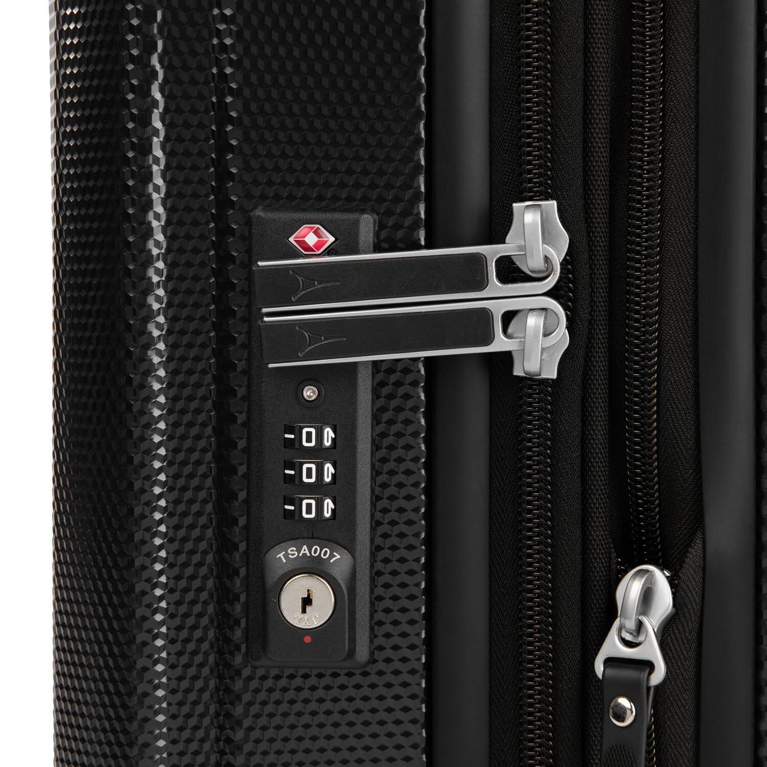 Alt View 2. Travelpro - Pathways 3 Hardside Expandable Luggage, 8 Spinner Wheels - Black Knight.